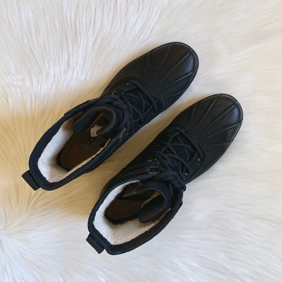 UGG Black Azaria Waterproof Duck Boots - Picture 2 of 8